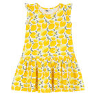 Girls Navy Floral Dress, 3, hi-res