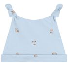Baby Boys Blue Puppy Babygrow Set, 3, hi-res