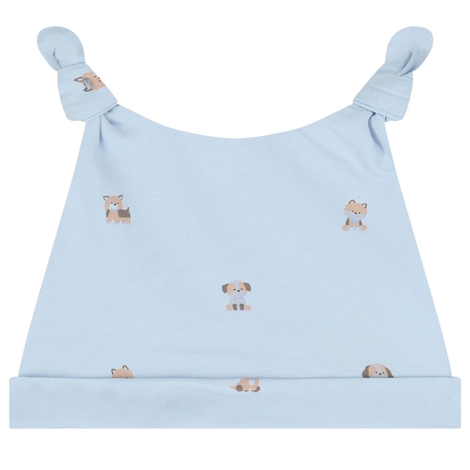 Baby Boys Blue Puppy Babygrow Set, 3, hi-res