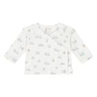 Baby Boys Ivory & Blue Bear Babysuit & Hat Gift Set, 3, hi-res