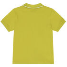 Younger Boys Green Logo Polo Shirt, 2, hi-res