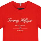 تيشيرت أولاد بالشعار باللون الأحمر, 2, hi-res