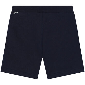 Younger Boys Navy Blue Logo Shorts