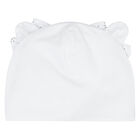 قبعة باللون الأبيض للبنات, 1, hi-res