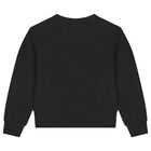 طقم ليجينز بنات بالشعار باللون الاسود , 1, hi-res