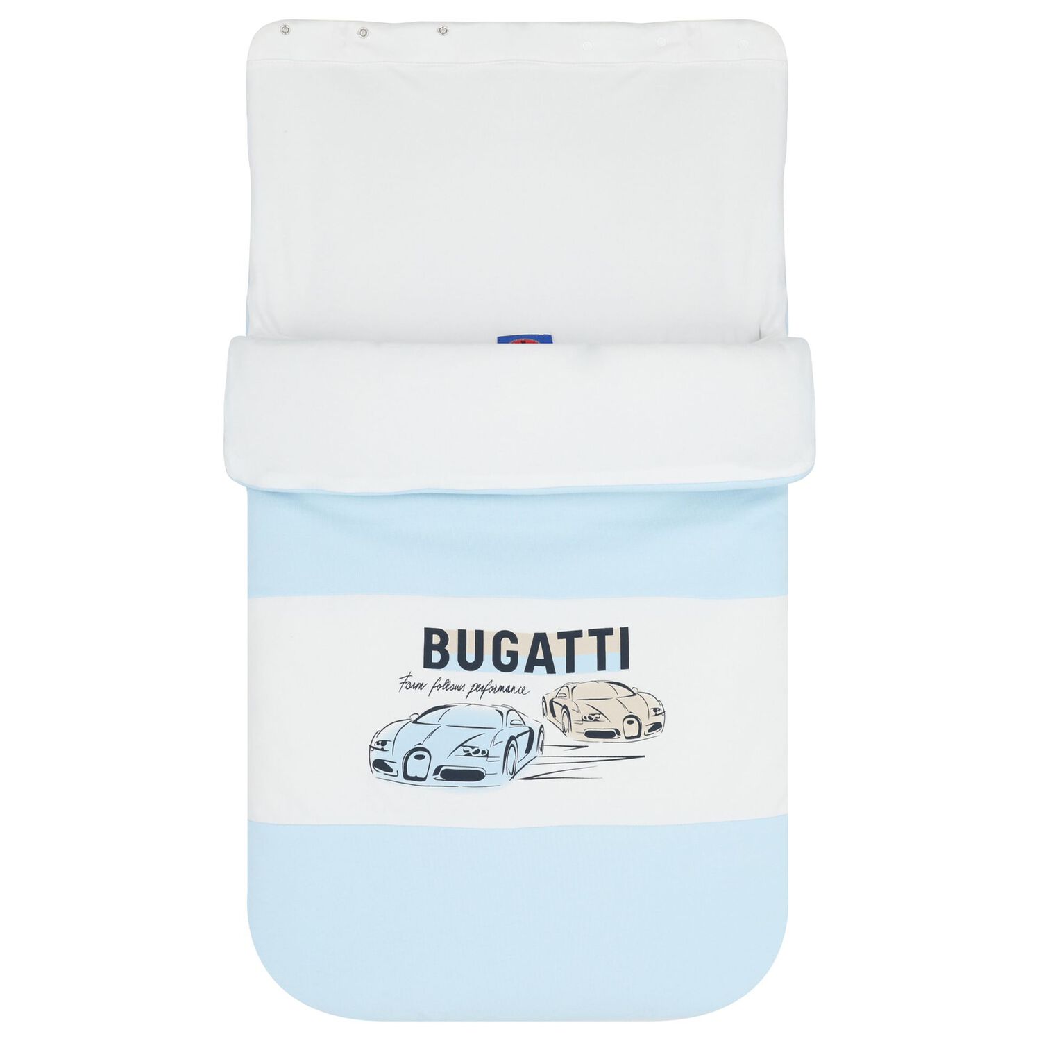 Baby Boys Blue Logo Nest, 1, hi-res