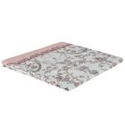 Ivory & Pink Toile de Jouy Swaddle Carré Blanket, 1, hi-res