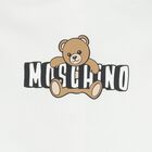 طقم هدايا افرول بشعار الدب تيدي باللون الأبيض, 1, hi-res