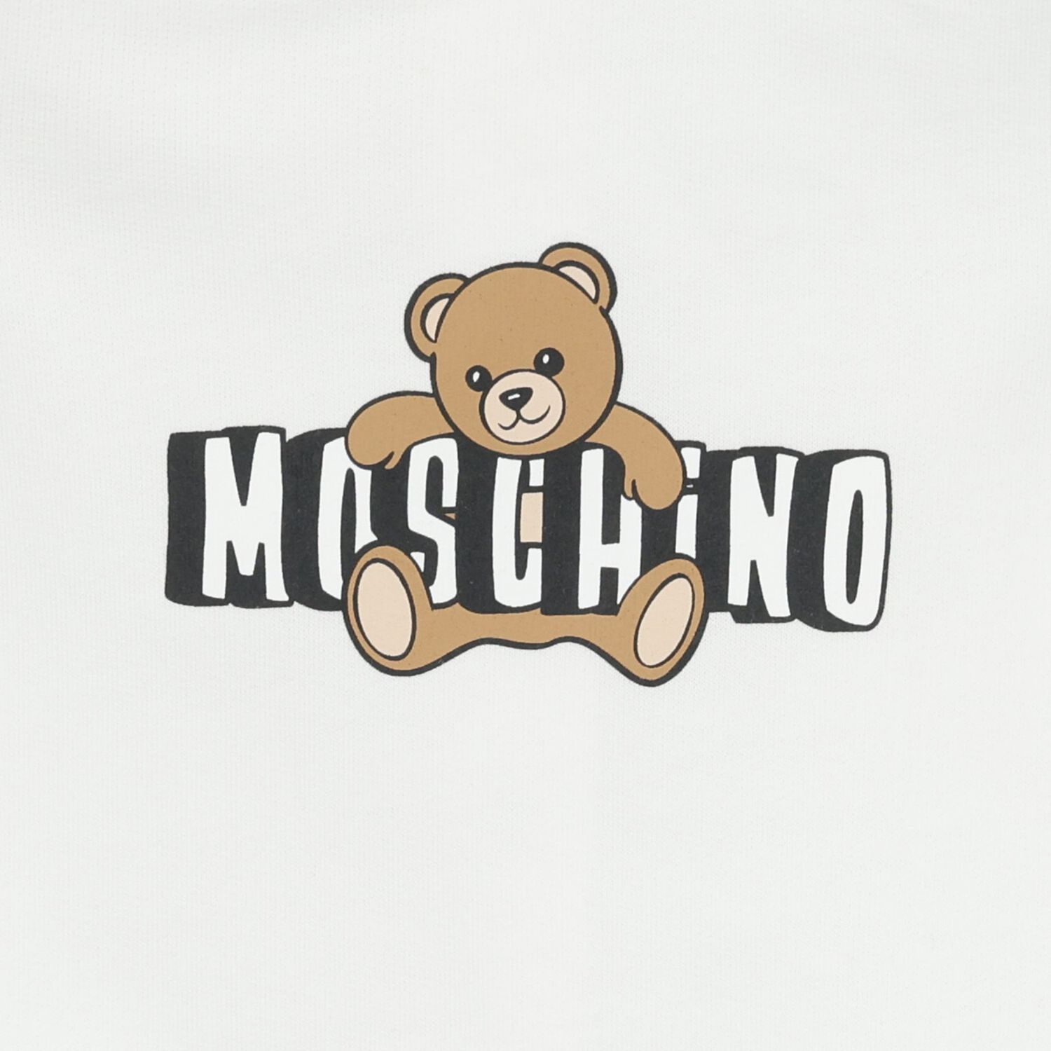 طقم هدايا افرول بشعار الدب تيدي باللون الأبيض, 1, hi-res