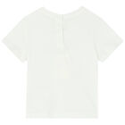 Ivory Logo T-Shirt, 1, hi-res