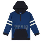 Boys Blue & Navy 3-Piece Tracksuit, 1, hi-res