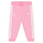 Younger Girls Pink Care Bears Tracksuit, 1, hi-res