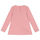 طقم ليغنز بنات بطبعة تيدي باللون الوردي والأسود, 1, hi-res