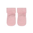 Baby Girls Pink Bear Hat & Socks Set, 3, hi-res