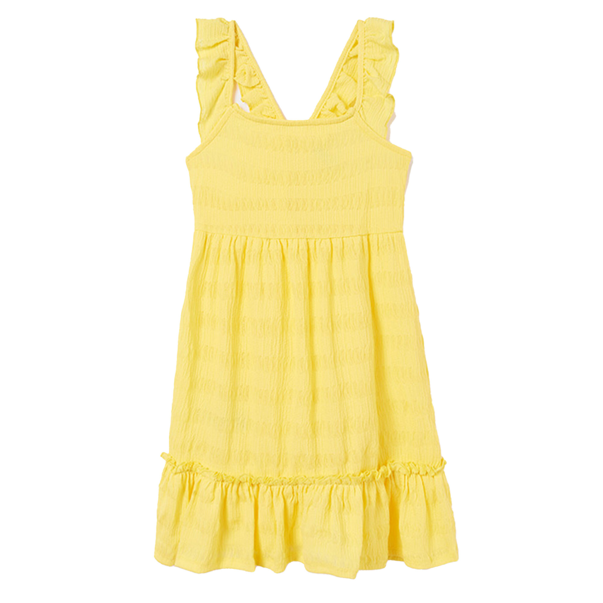 Yellow frocks deals