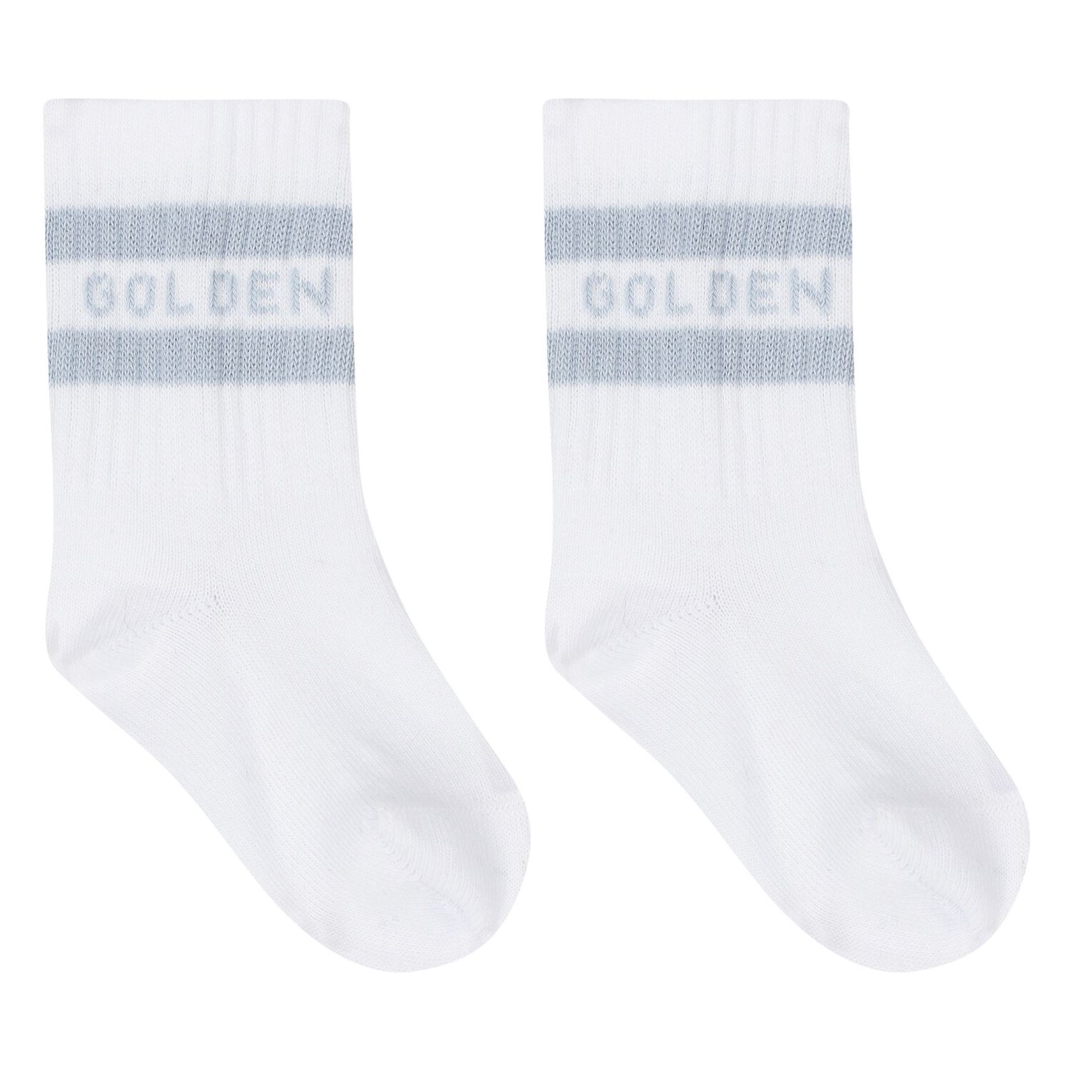 طقم أحذية ما قبل المشي من الجلد باللون العاجي والأزرق, 1, hi-res