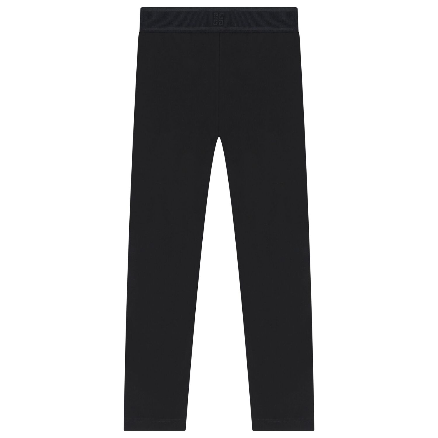 Girls Black Logo Leggings, 1, hi-res