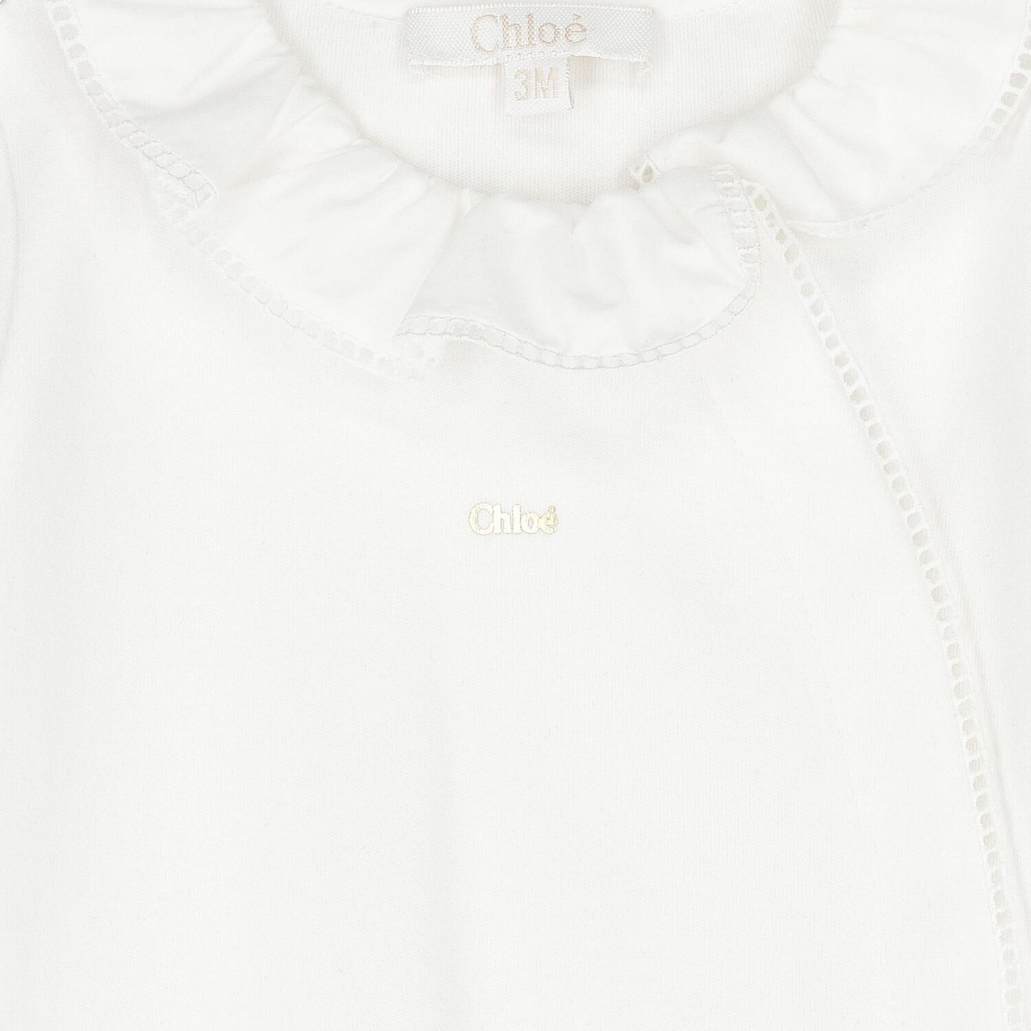 Baby Girls Ivory Logo Babygrow Gift Set, 1, hi-res