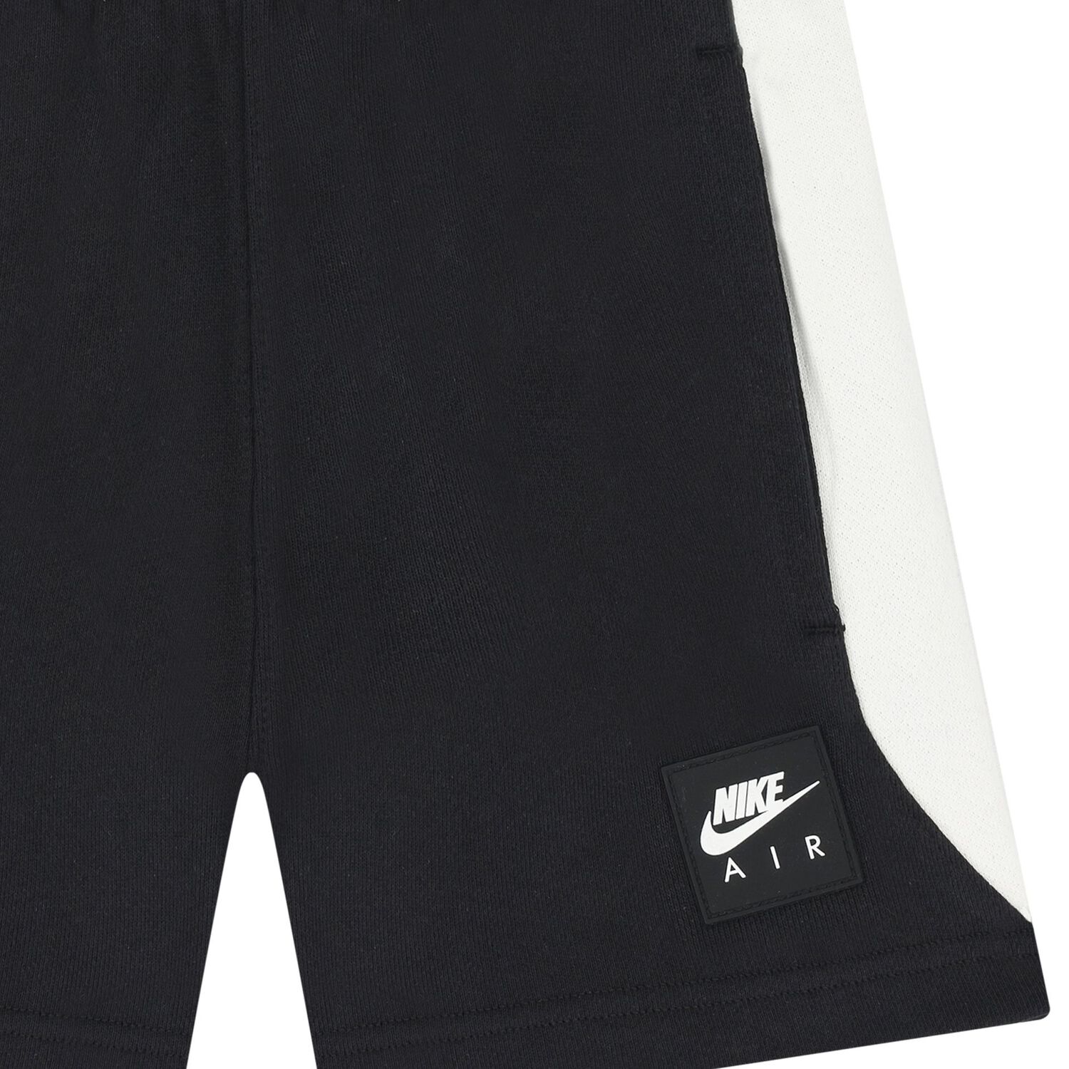 Boys Black & Ivory Logo Shorts, 1, hi-res image number null
