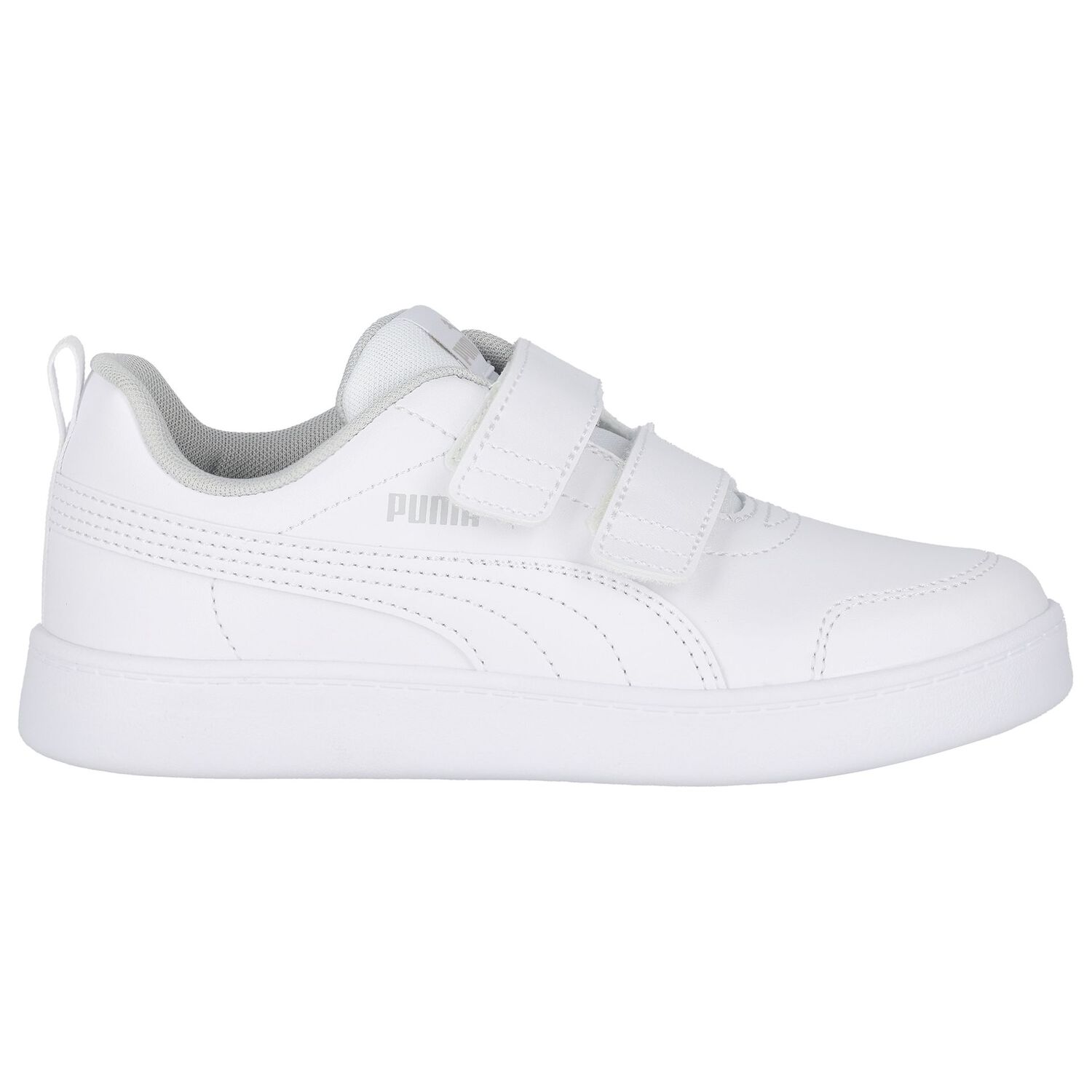White Courtflex Trainers, 3, hi-res