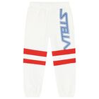 Boys Ivory Logo Joggers, 1, hi-res