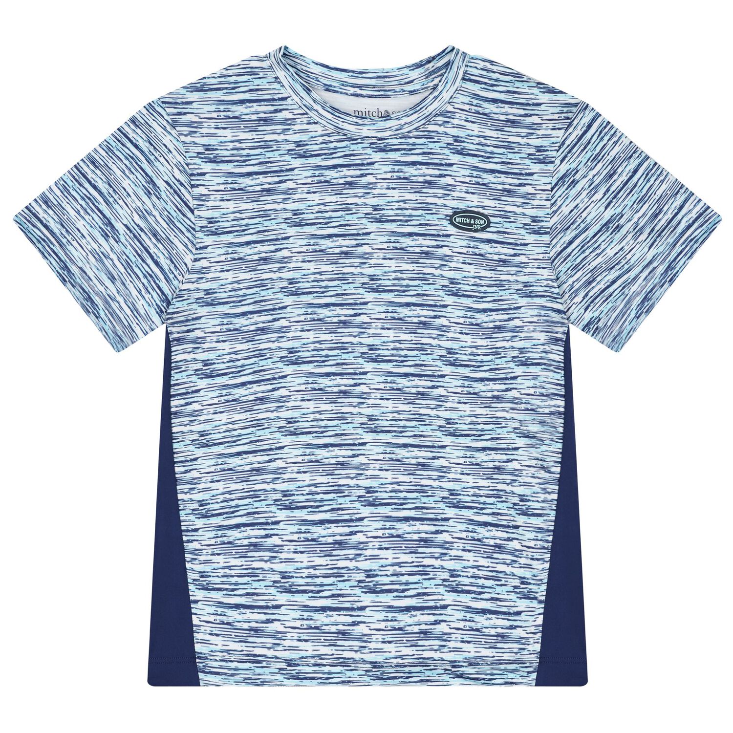 طقم شورت للأولاد باللونين الأزرق والأبيض, 1, hi-res image number null