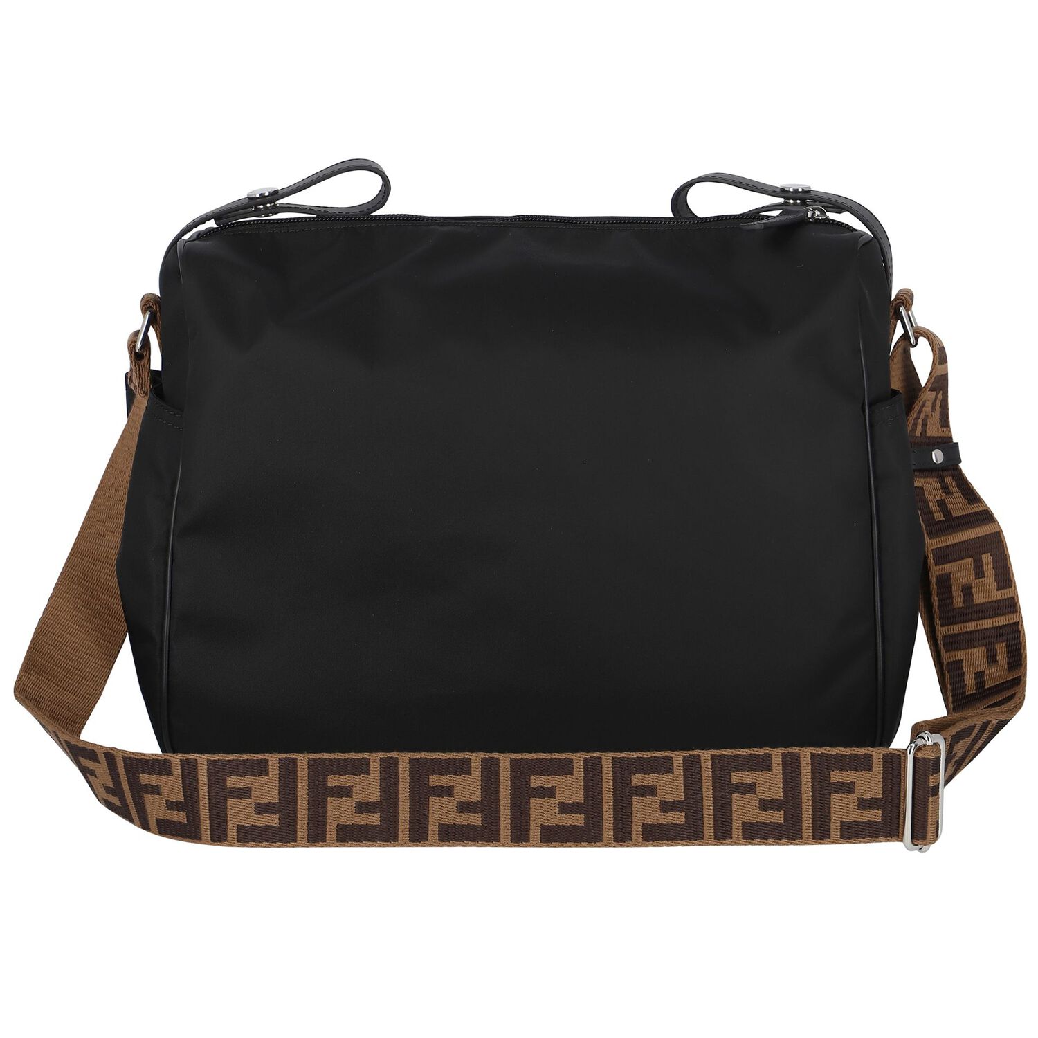 Black Logo Baby Changing Bag, 1, hi-res image number null