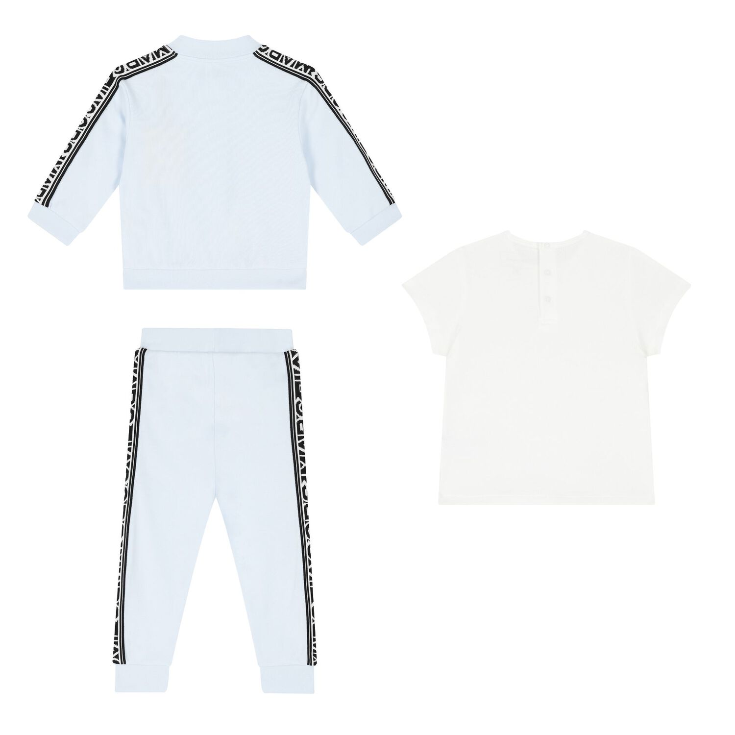 Younger Boys Blue Logo Tracksuit Set, 1, hi-res