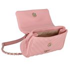 Girls Pink Logo Handbag, 3, hi-res
