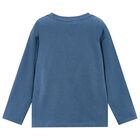 Boys Blue Headphone Long Sleeve Top, 3, hi-res