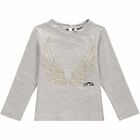 Girls Silver & White Two-Piece Dress, 1, hi-res