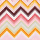 Girls Multi-Coloured Zig Zag Swimsuit, 1, hi-res