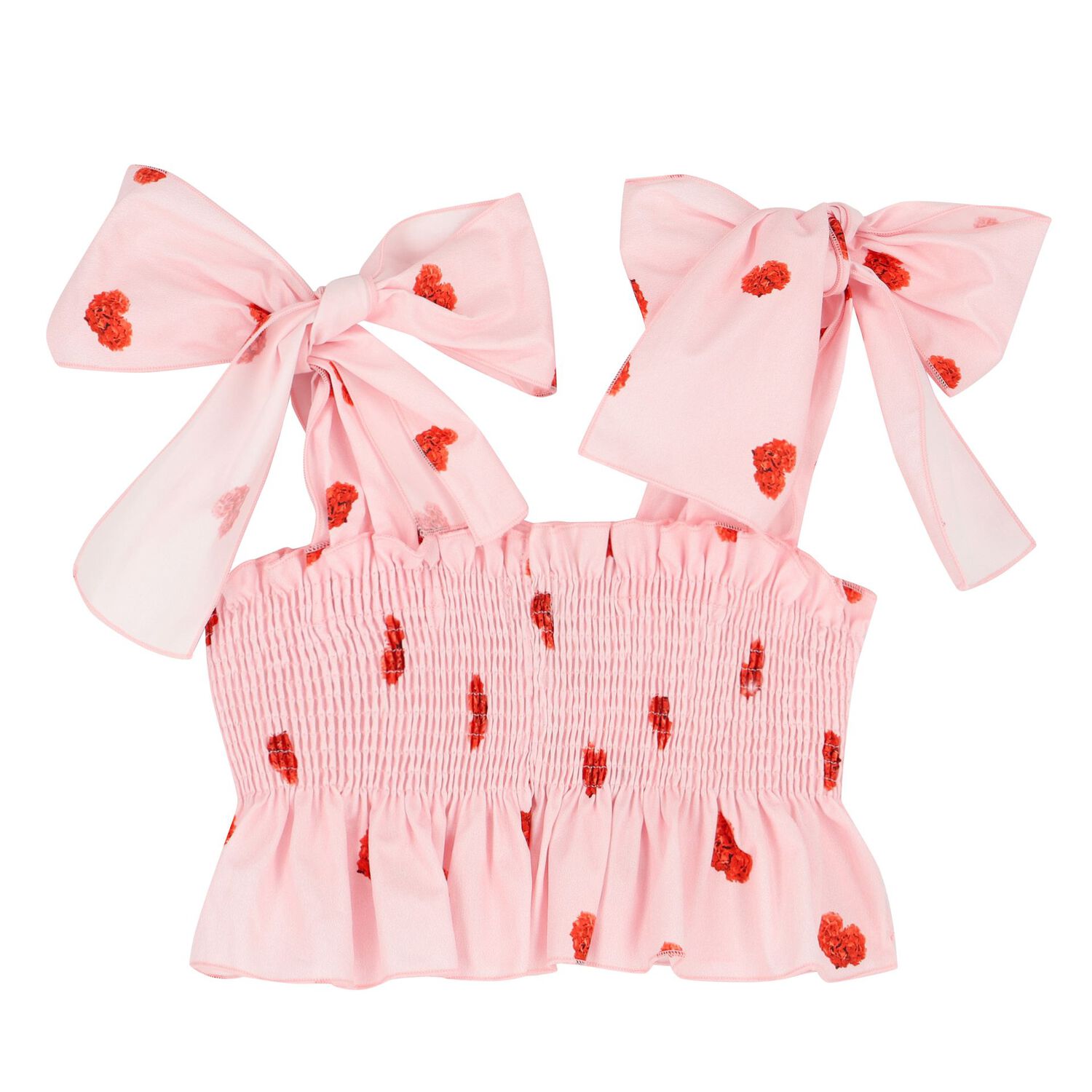 Girls Pink Heart Skirt Set, 1, hi-res