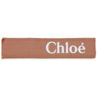 Girls Beige Logo Straw Handbag, 1, hi-res