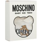 رومبير اطفال بشعار تيدى بير باللون الابيض , 1, hi-res