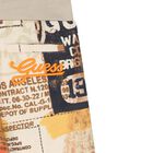 شورت أولاد بالشعار باللون البيج , 1, hi-res