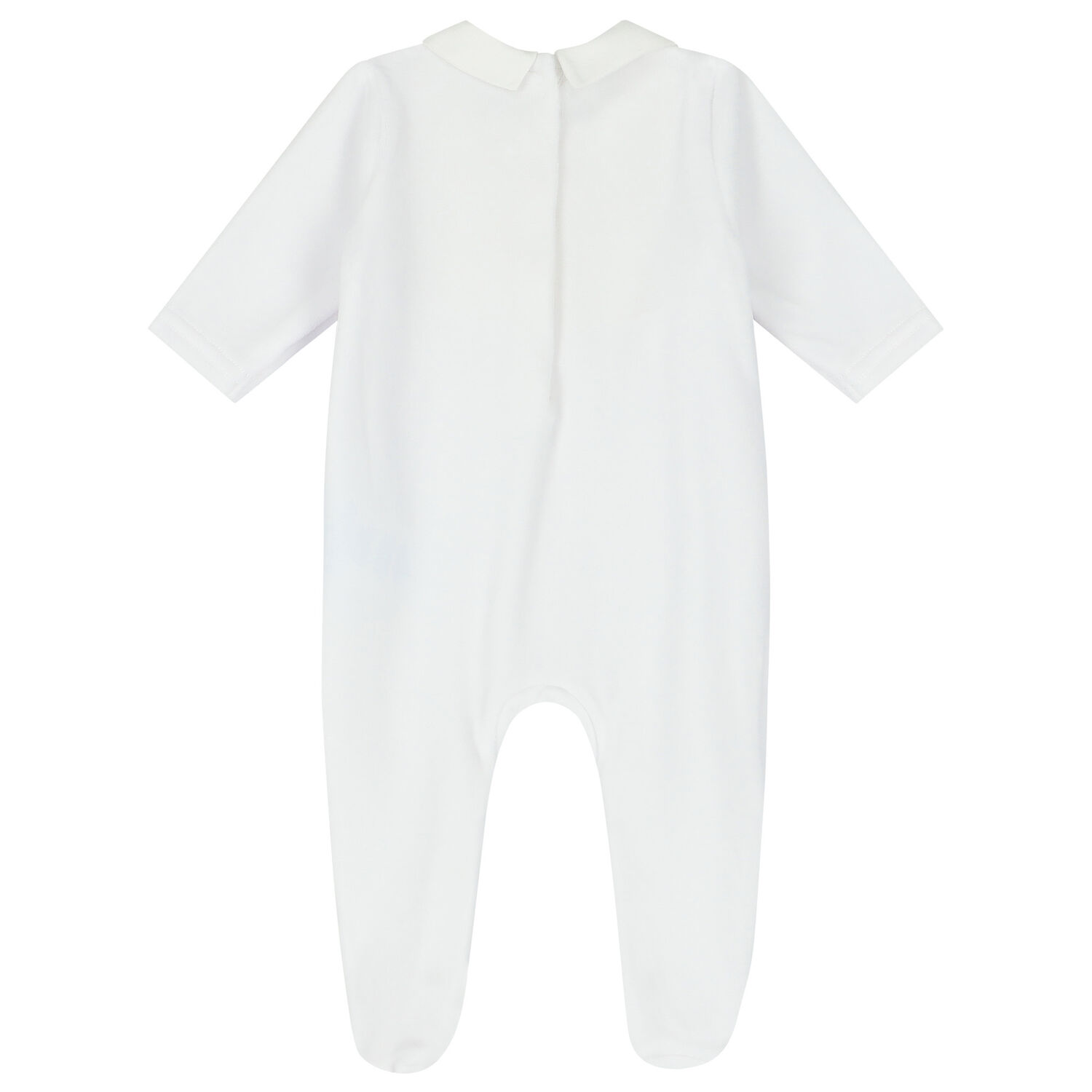 White Logo Babygrow, 1, hi-res image number null