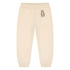 Younger Beige Teddy Bear Logo Tracksuit, 2, hi-res