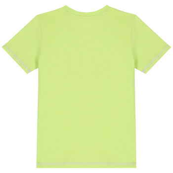 Boys Green Logo T-Shirt