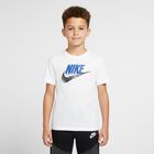 طقم بنطال بشعار أبيض وأسود للأولاد, 1, hi-res