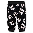 Younger Boys Black Ikonik Kark Joggers, 1, hi-res