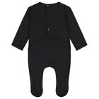 Black & Ivory Tiger Babygrows ( 2 Pack ) , 1, hi-res