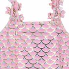 مايوه حورية البحر باللون الوردي للبنات, 1, hi-res