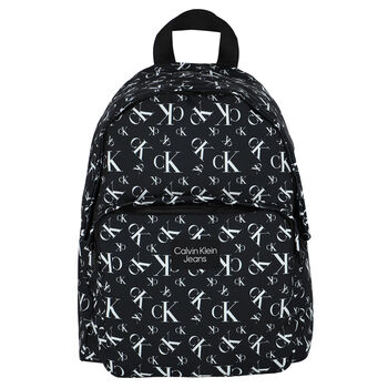 Black Logo Backpack
