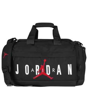 Black Jordan Logo Duffle Bag
