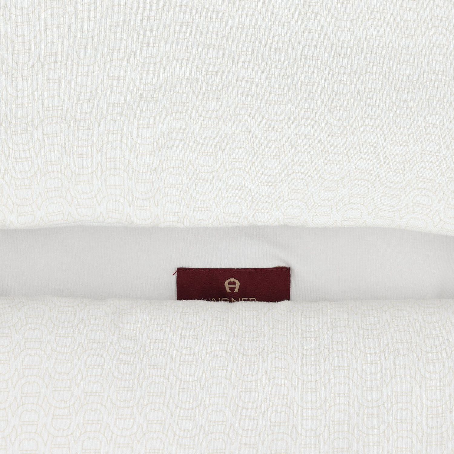 Beige & White Logo Baby Nest, 1, hi-res