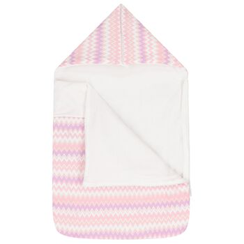 Baby Girls Multi-Coloured Zig Zag Logo Nest