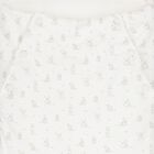 مدس الطفل باللون  العاجي مع الأبجدية والأرنب, 2, hi-res