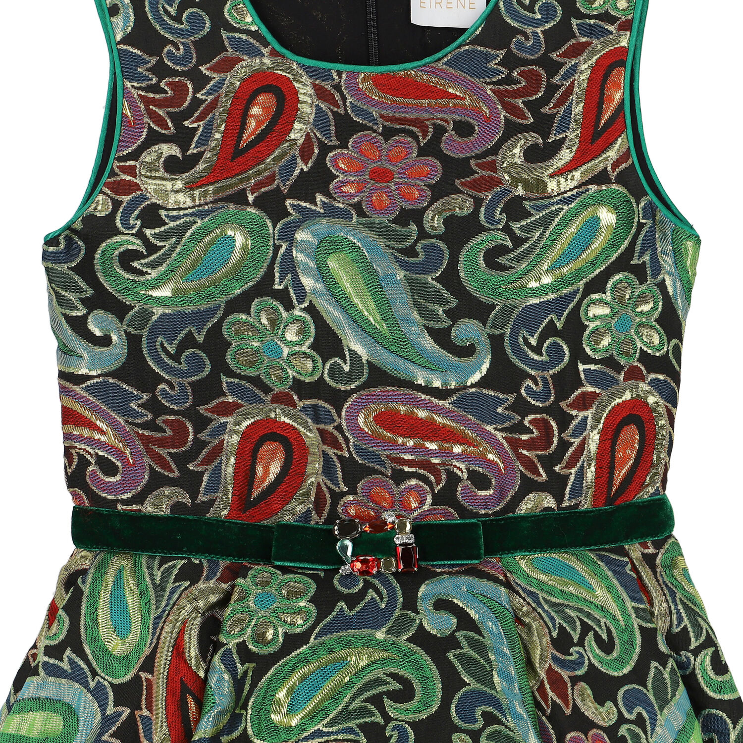 فستان جاكار للعيد, 1, hi-res