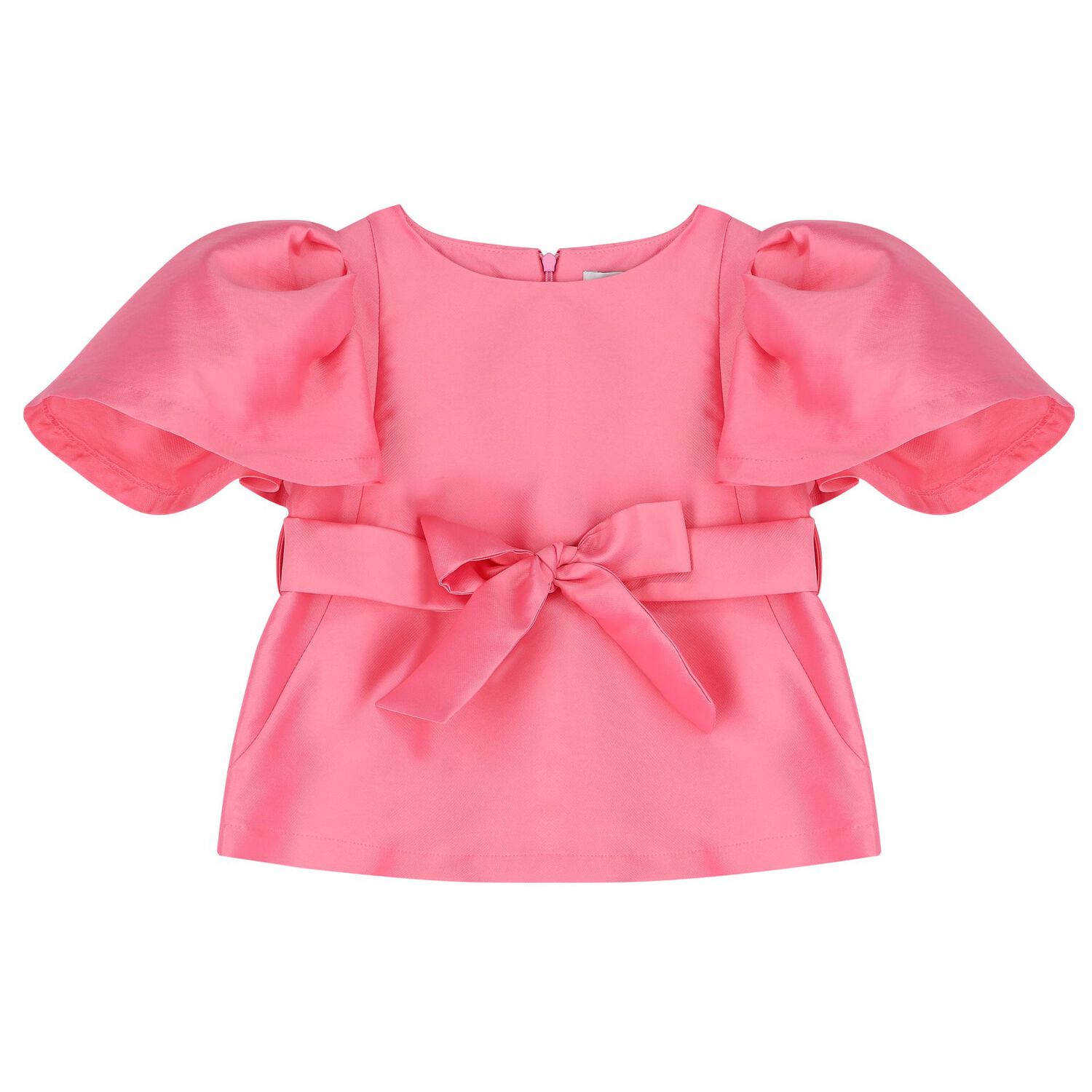 طقم تنورة بنات باللون الوردى والأزرق, 1, hi-res